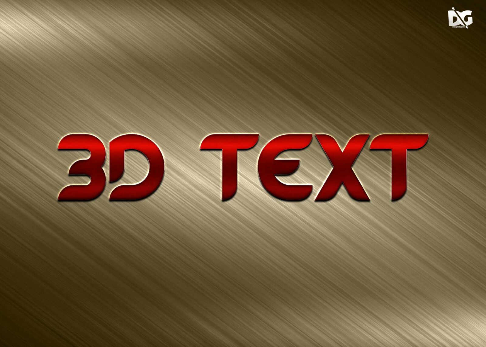 3d text effect photoshop psd free download