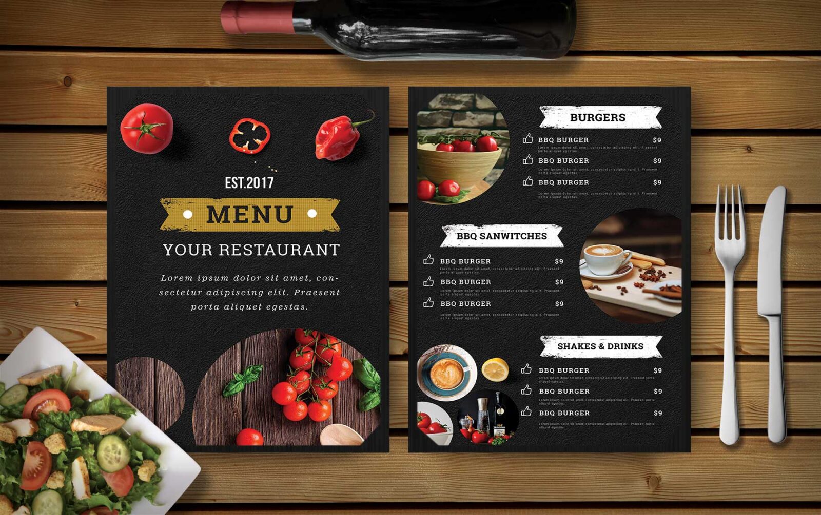 How To Design A Menu Layout - Design Talk