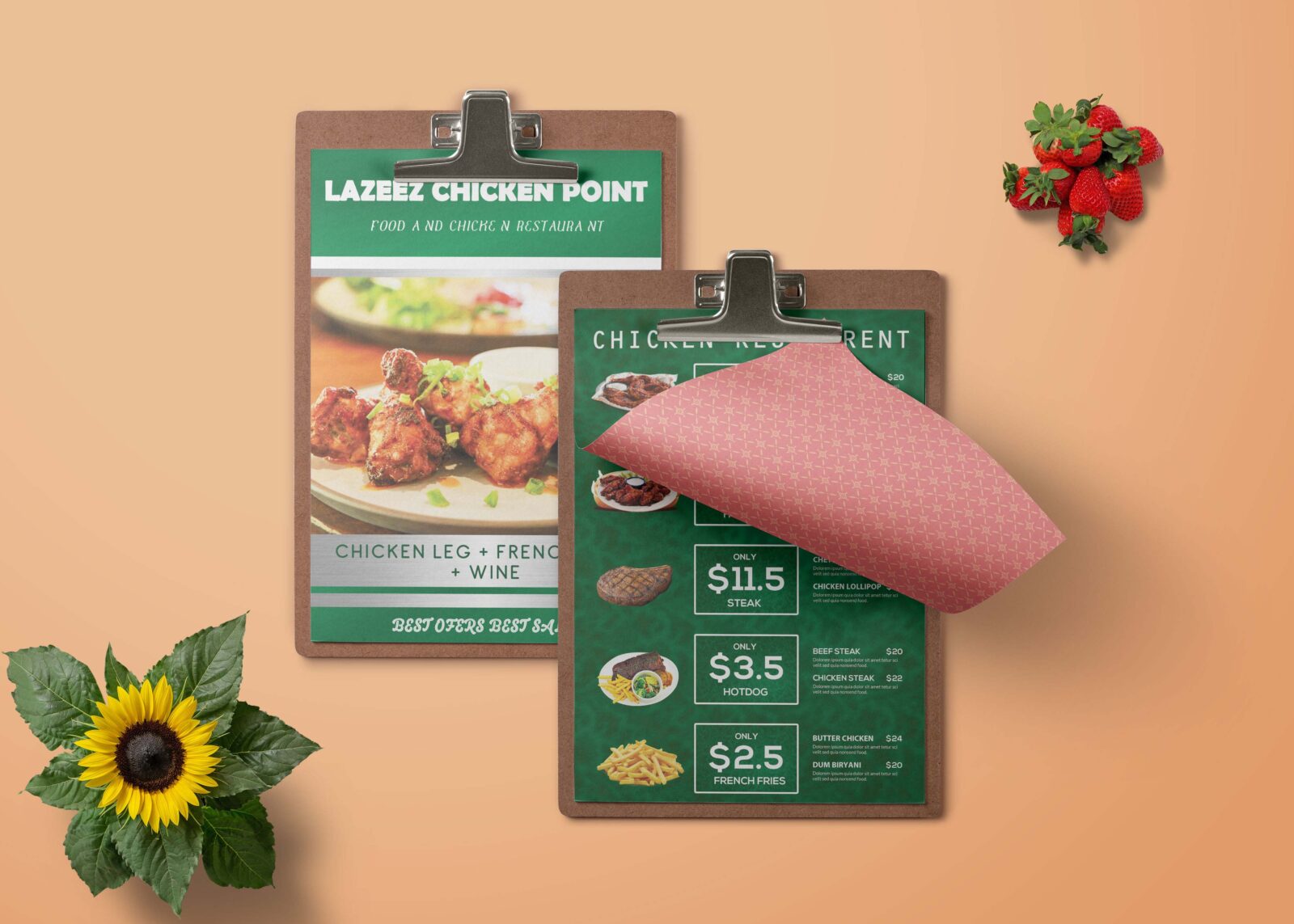 New Chicken Point PSD Template 2019