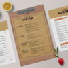 New Continental Style Menu Template