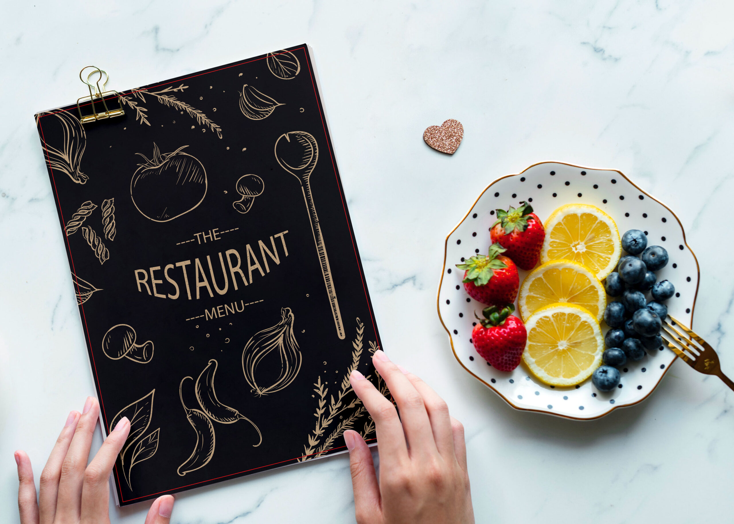 New Italian Burger Cafe Point Menu Template