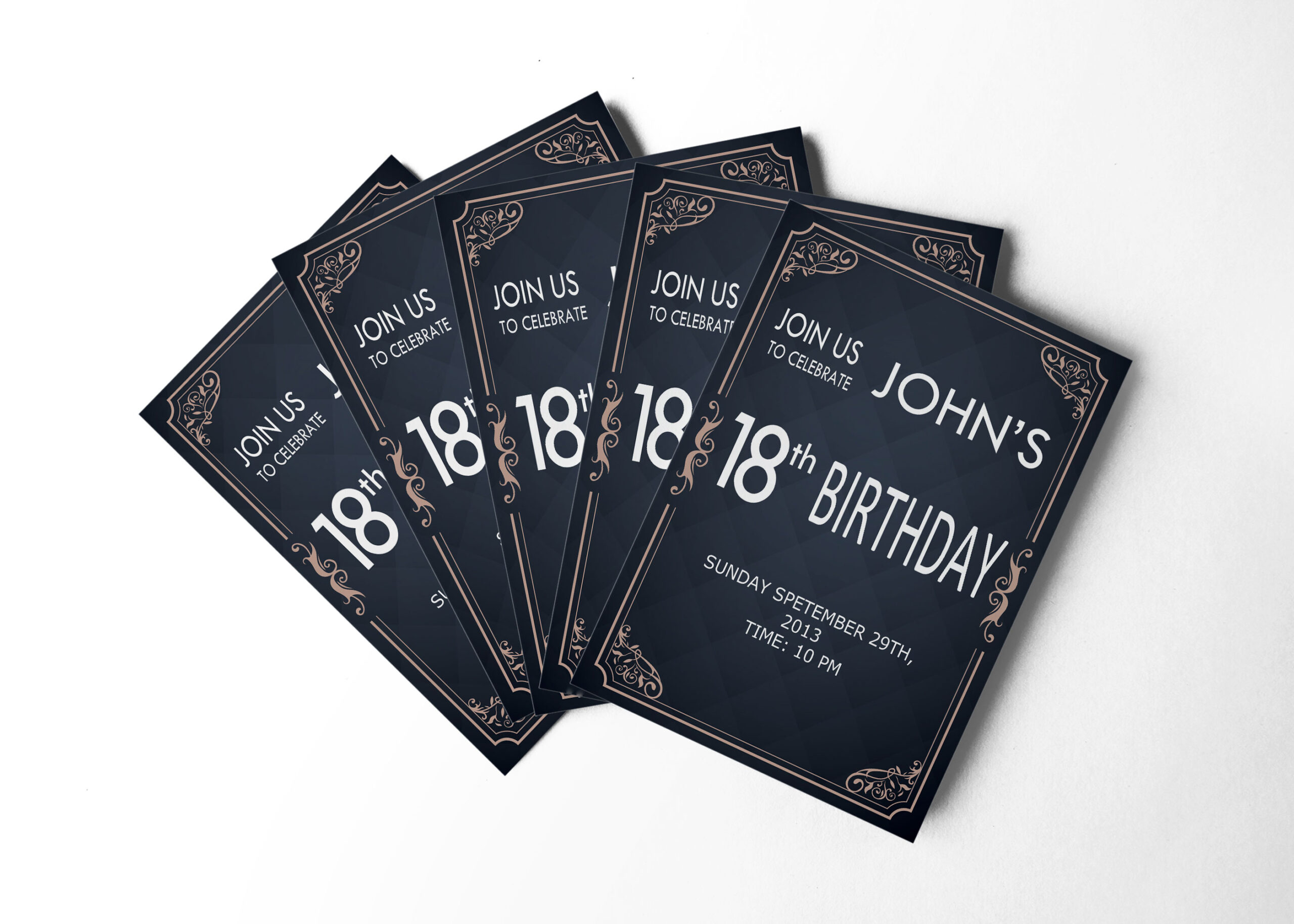 Birthday Invitation Design Templates