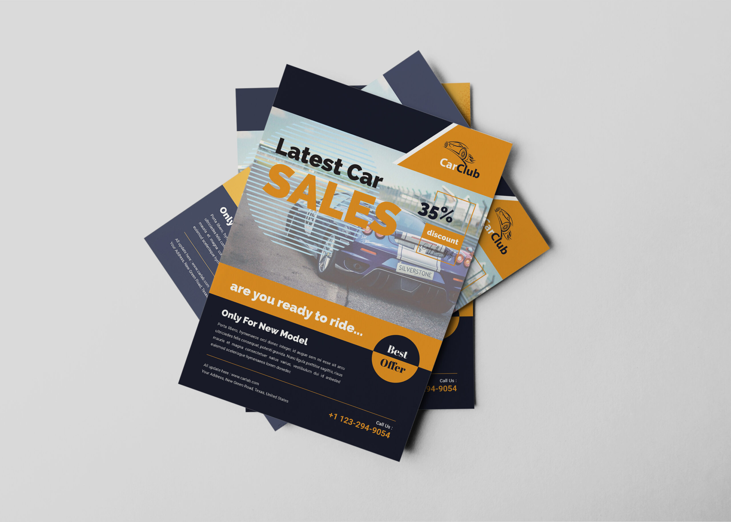Auto Sales Flyer Design Template Auto Sales Flyer Design