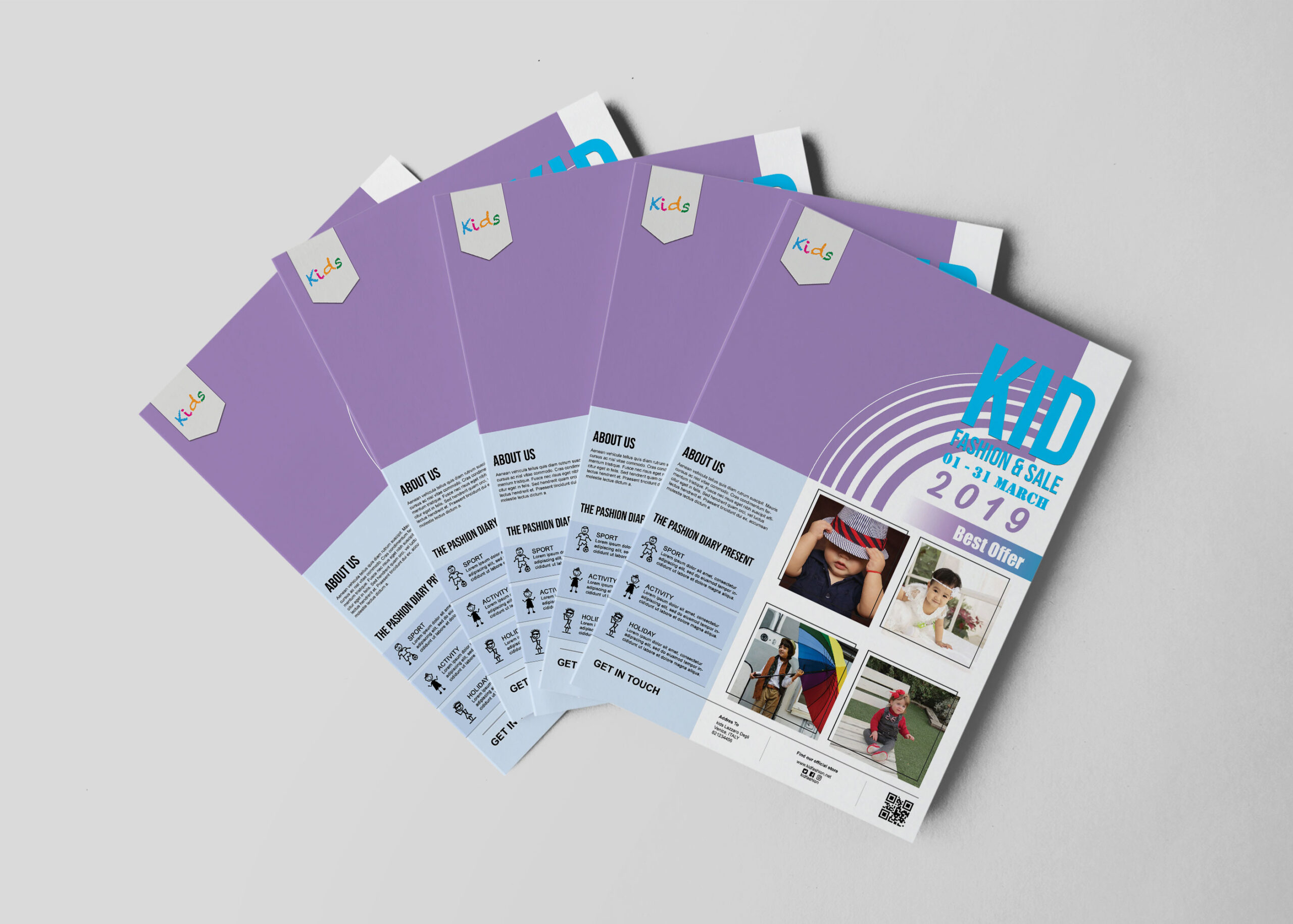 Baby Flyer Design Template