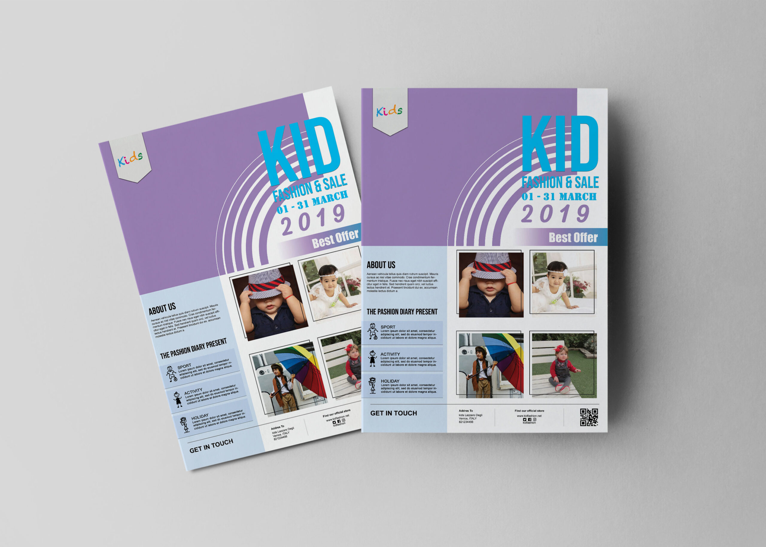Baby Flyer Design Template