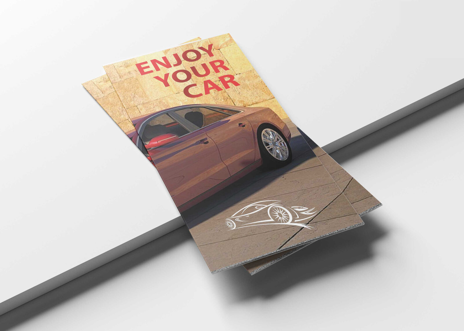 Car Tri Fold Brochure Design Template