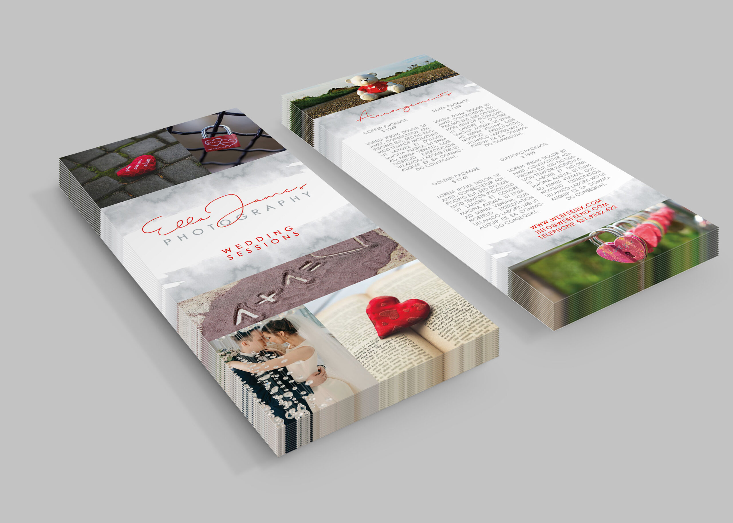 Photographer Rack Card Design Template