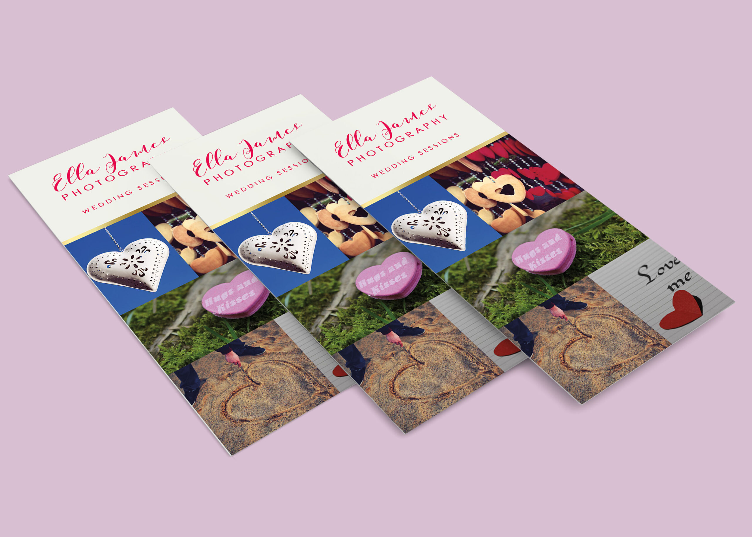 Event Photographers Rack Card Design Template