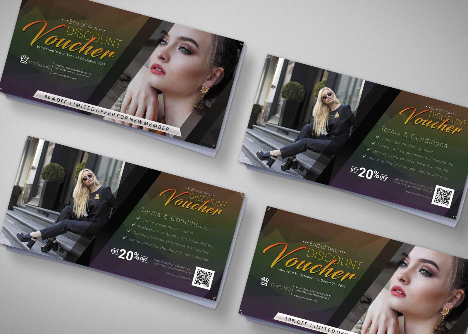 Gift Voucher Design Template