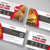 Burger Gift Voucher Design Template