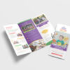 School Tri Fold Brochure Design Template