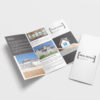 Estate Business Tri Fold Brochure Design Template