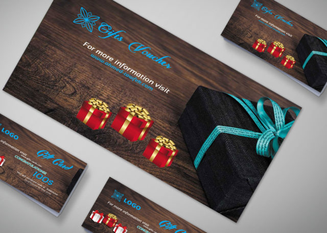 Supermarket Gift Voucher Design Template - 99Effects