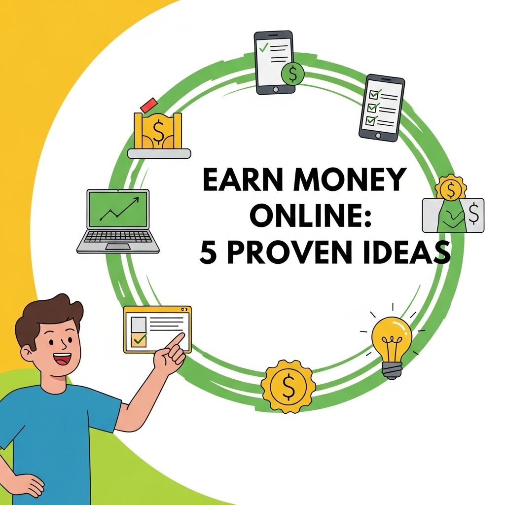 5 Proven Ideas To Earn Money Online 99effects
