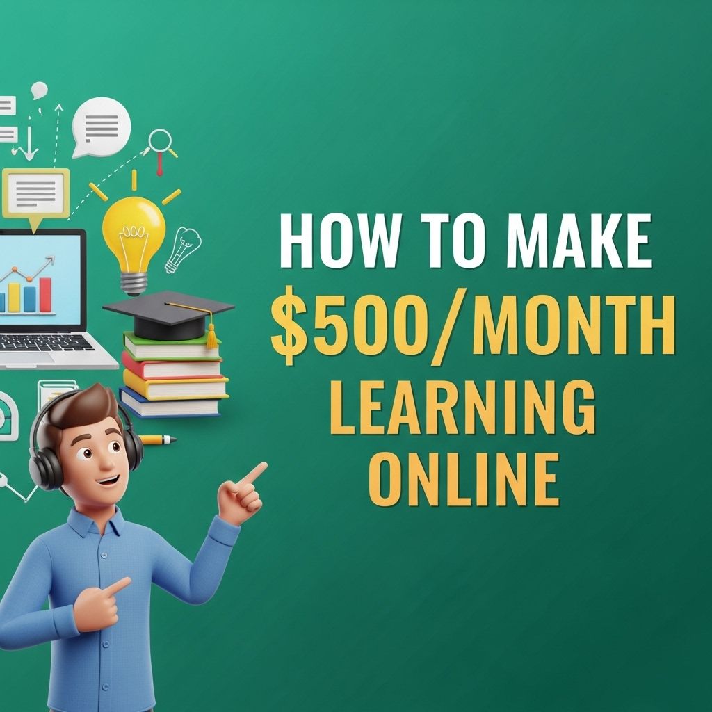 Earn 500 Month With Online Learning 99effects