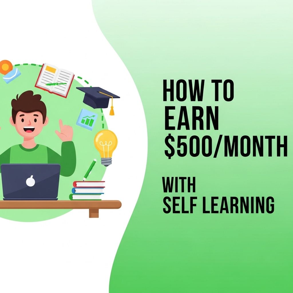 Earn 500 Month With Self Learning A Step By Step Guide 99effects