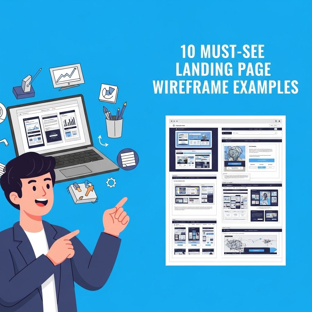 10 Must-See Landing Page Wireframe Examples - 99Effects