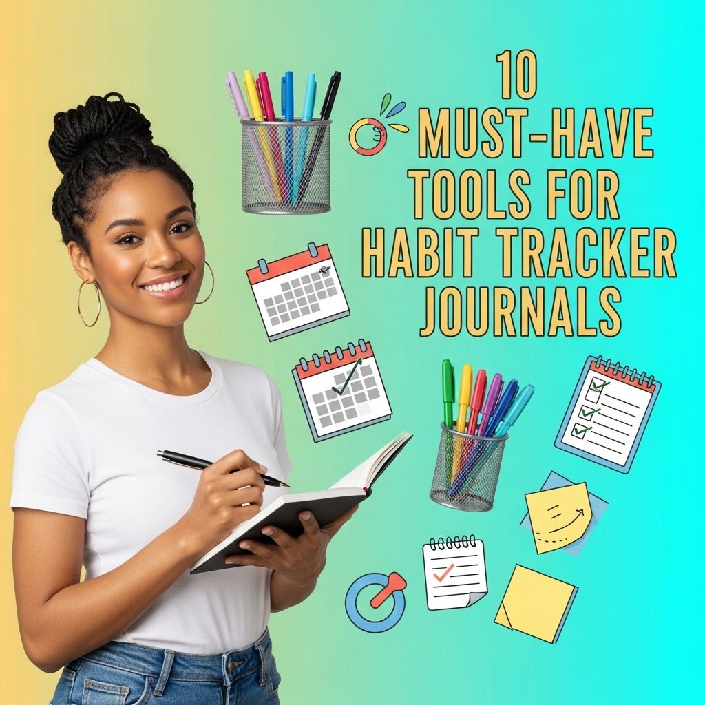 10 Essential Tools for Habit Tracker Journals - 99Effects